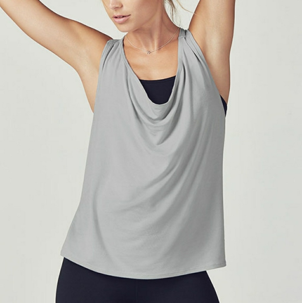 Fabletics Angelina Tank, small, gray